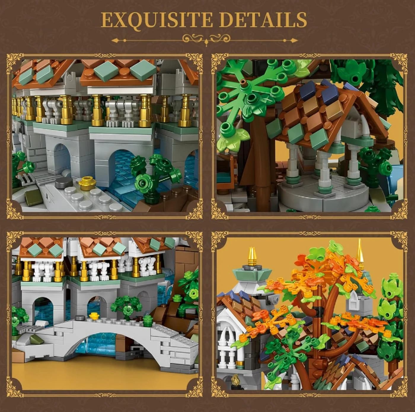 Reobrix 55015 Duskvale Sanctum 4406 Teile Konstruktions-Spielset - Bild 5