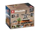 Reobrix 55019 Windmühle Klemmbaustein Set 801 Teile Rosa Bild 1