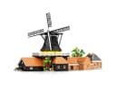 Reobrix 55019 Windmühle Klemmbaustein Set 801 Teile Rosa Bild 2
