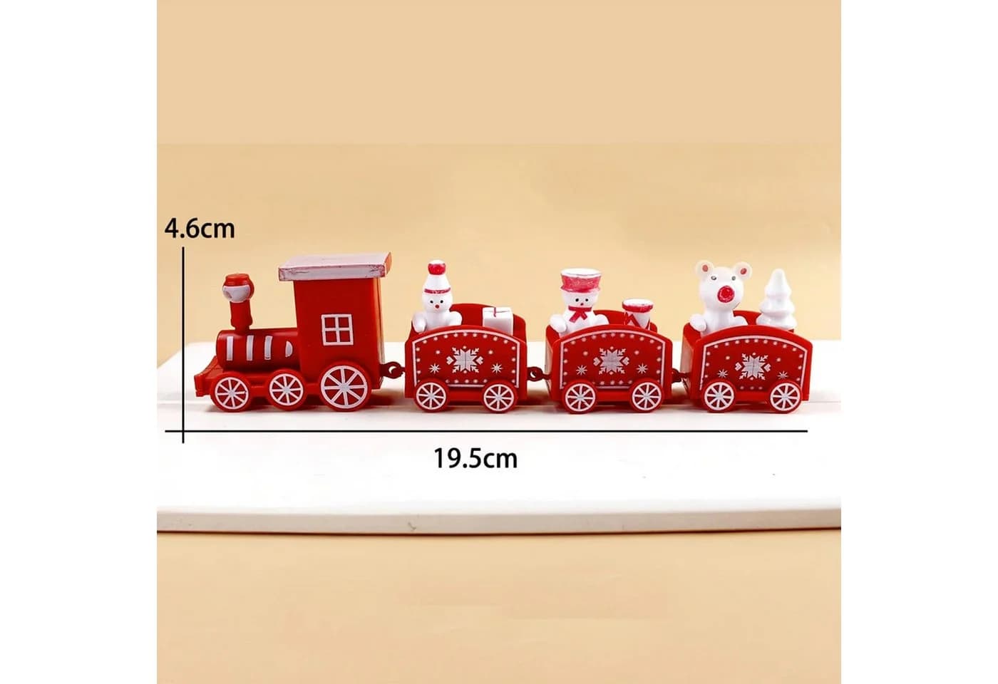 Bundviel Weihnachtsdorf Wichteltür Set Miniatur Zubehör Deko Wichtel Weihnachten