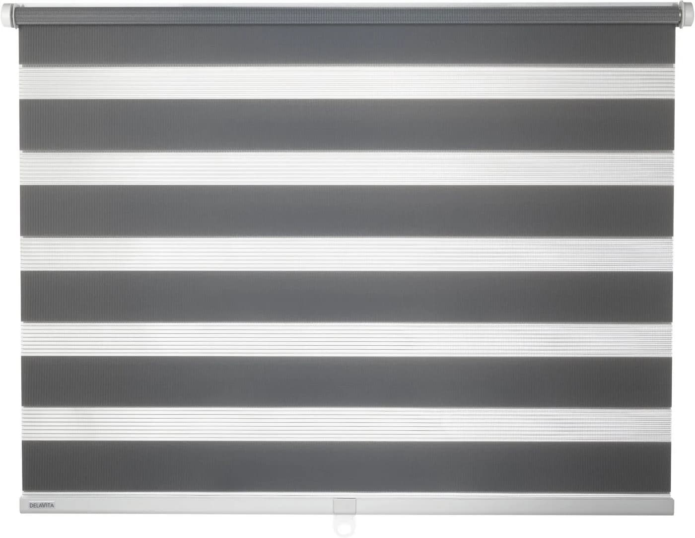 OTTO HOME Doppelrollo Jan Grau Klemmfix Schnurlos