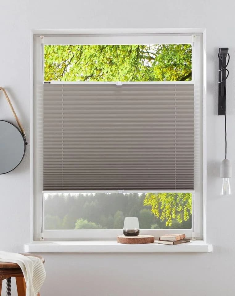OTTO HOME Plissee LAHOLM Grau Klemmfix Lichtschutz - Bild 2