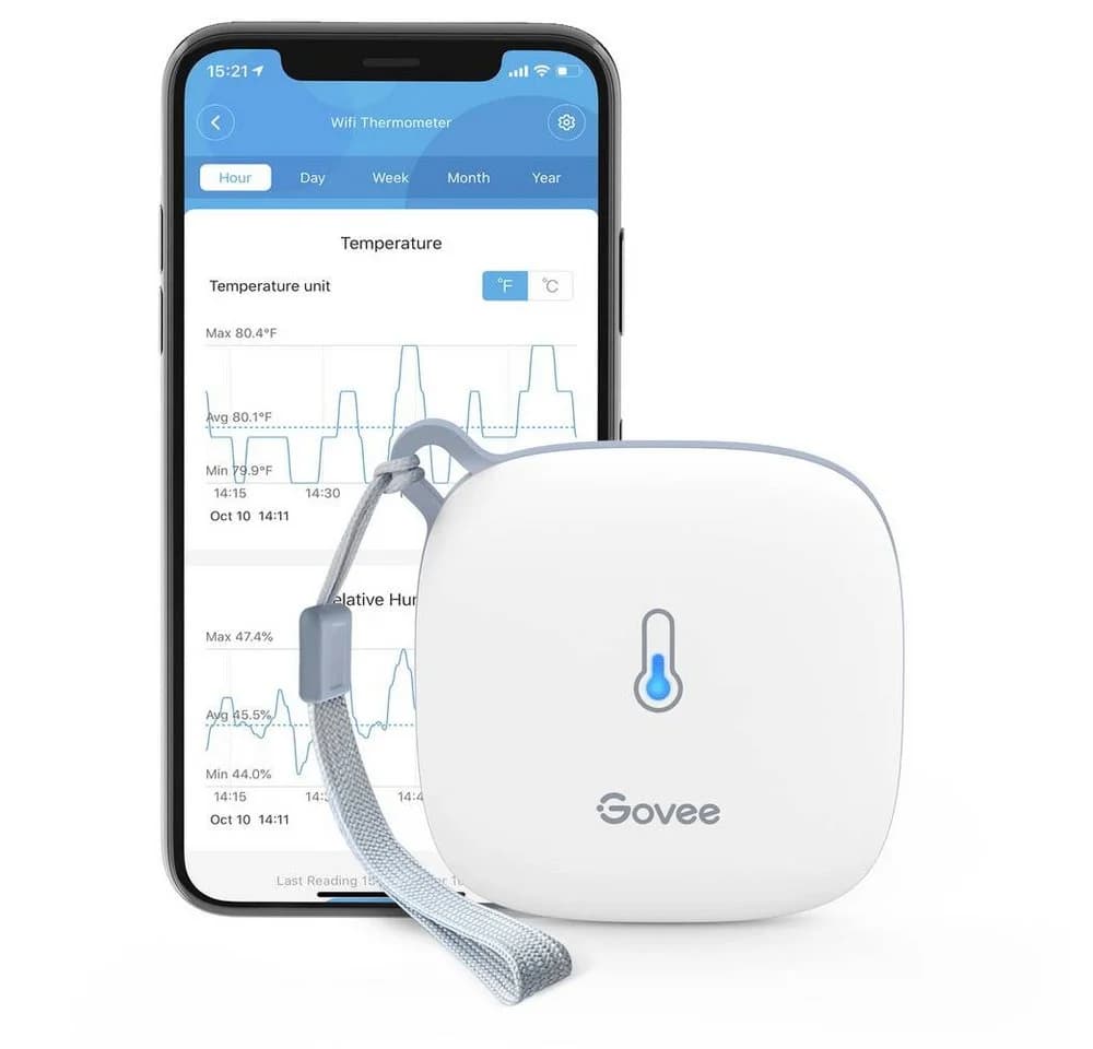 Govee WLAN Thermometer-Hygrometer H5179 mit App-Steuerung - Bild 3