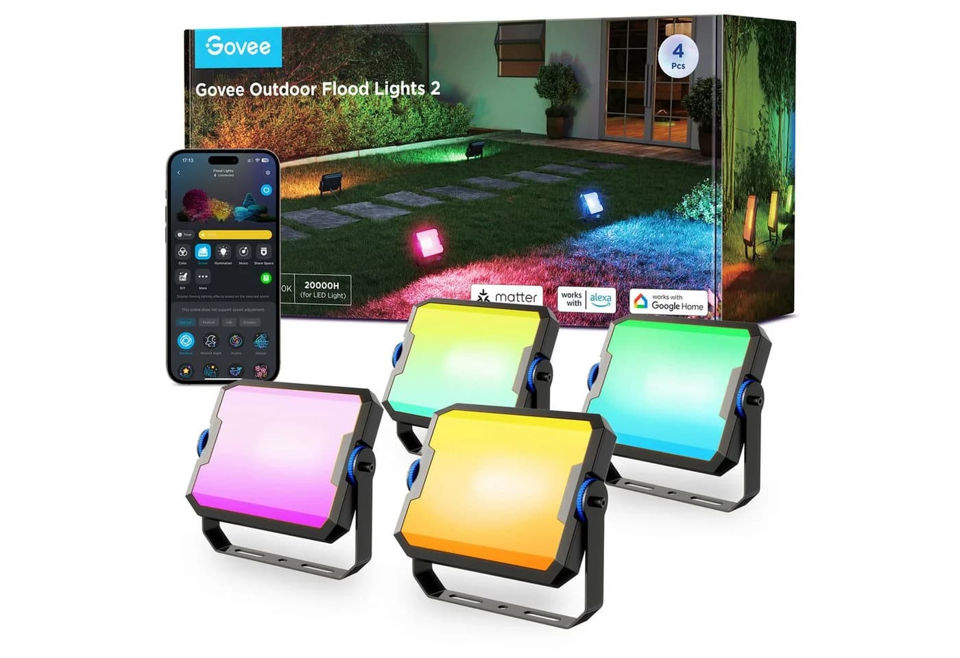 Outdoor Flood Lights LED-Leuchte - Bild 2