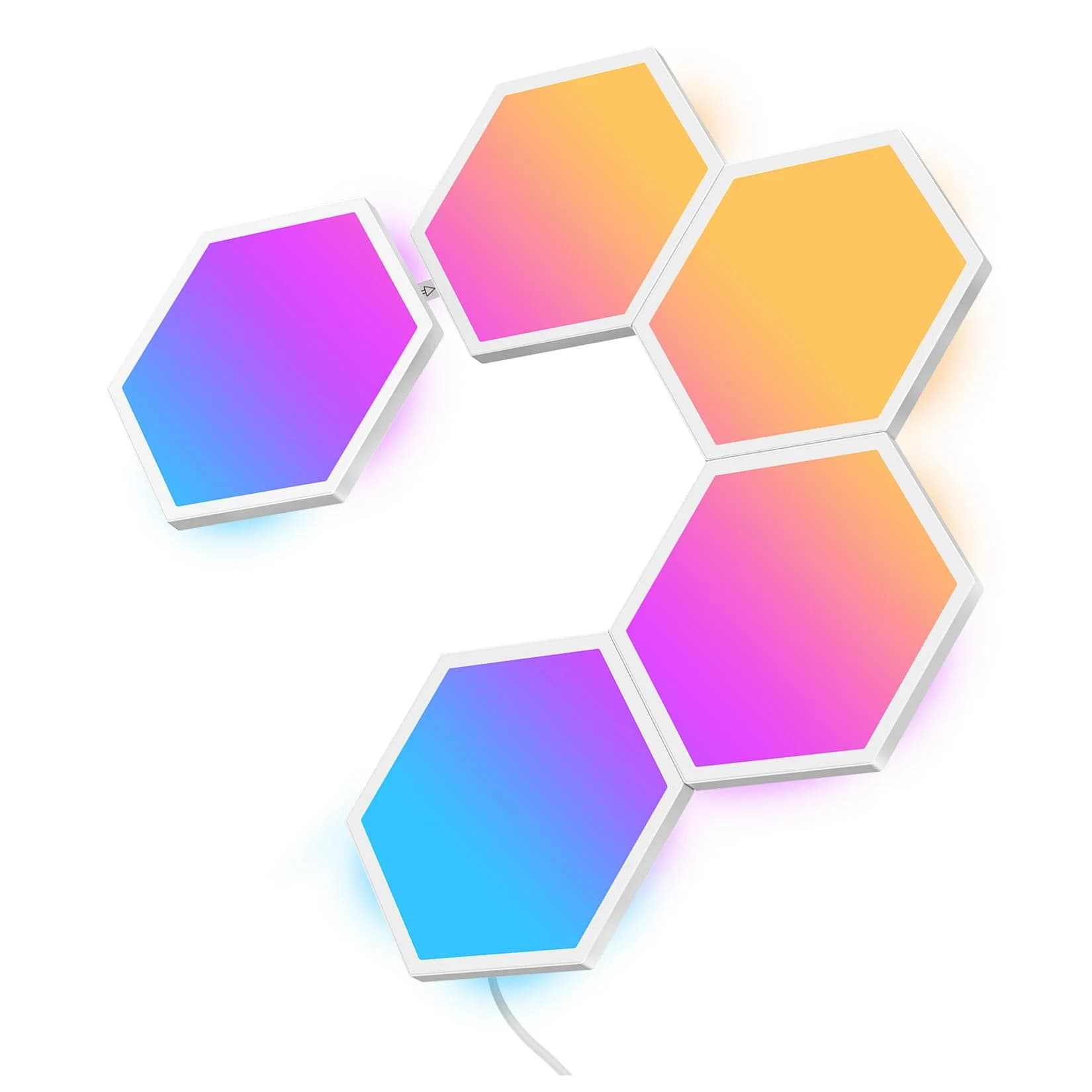 Govee Glide Hexa Light Panels RGBIC Wandbeleuchtung Bunt