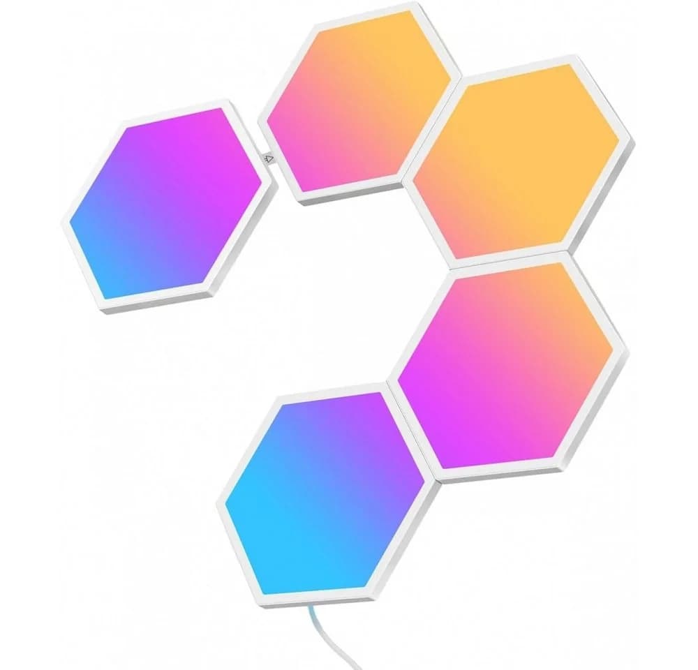 Govee Glide Hexa Light Panels RGBIC Wandbeleuchtung Bunt - Bild 2