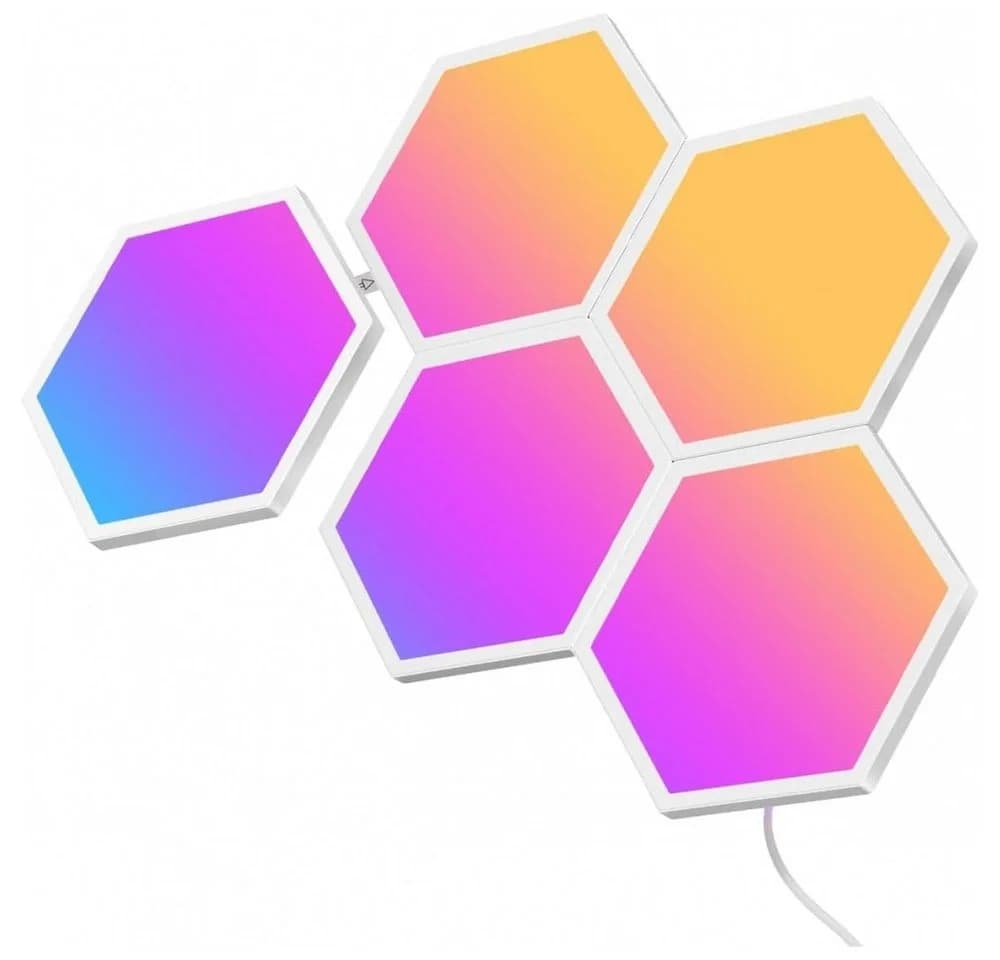 Govee Glide Hexa Light Panels RGBIC Wandbeleuchtung Bunt - Bild 4