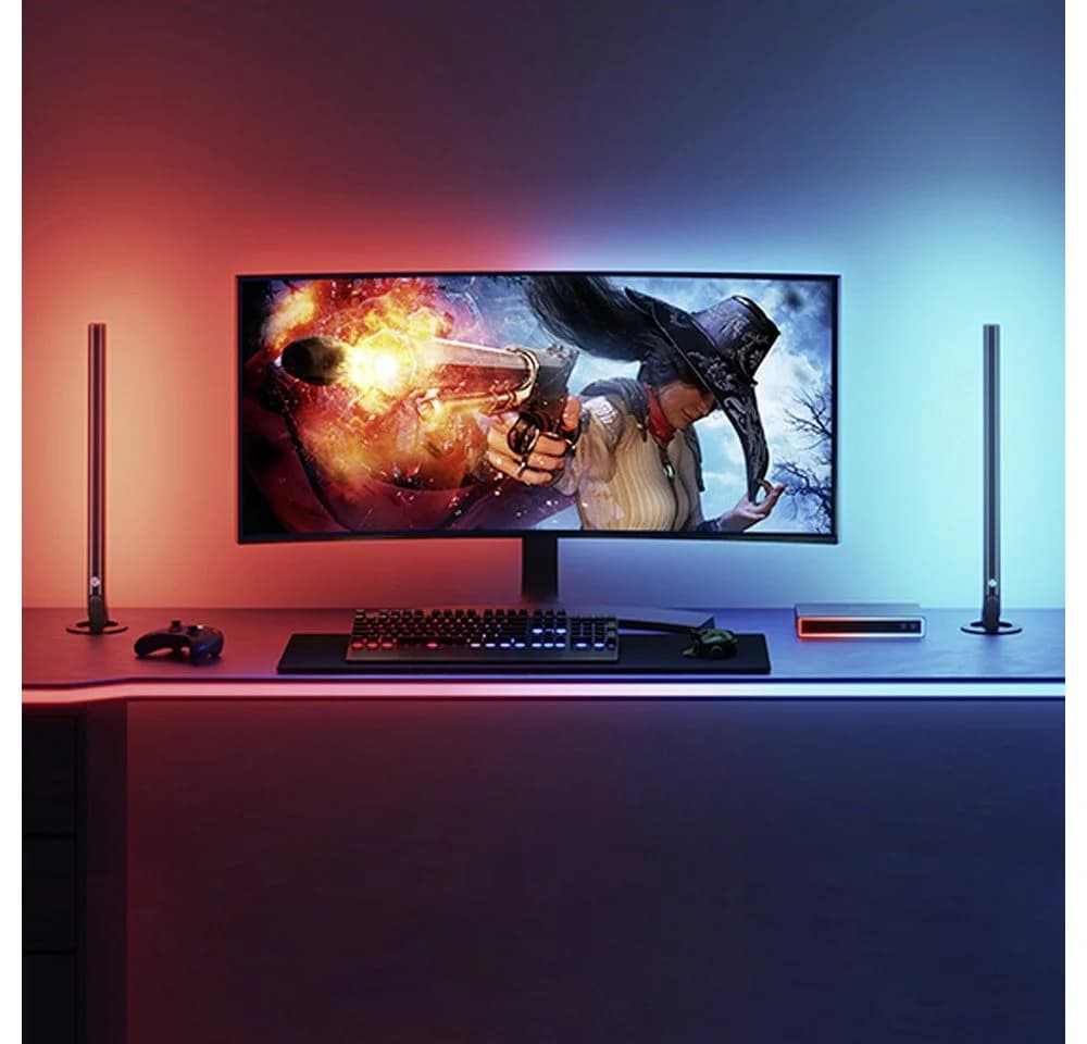 Govee Neon Gaming Table Light RGBIC LED-Streifen 2m