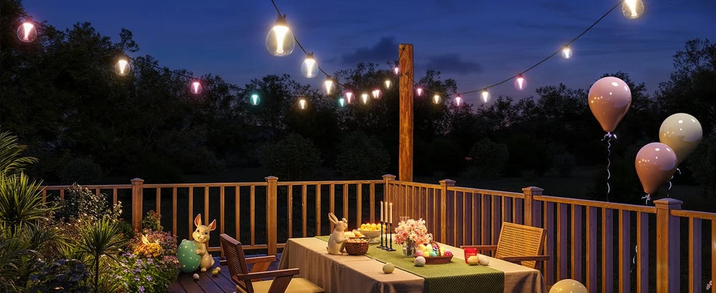 Govee Smarte Outdoor Lichterkette mit RGBICW & Musik-Sync - Bild 4