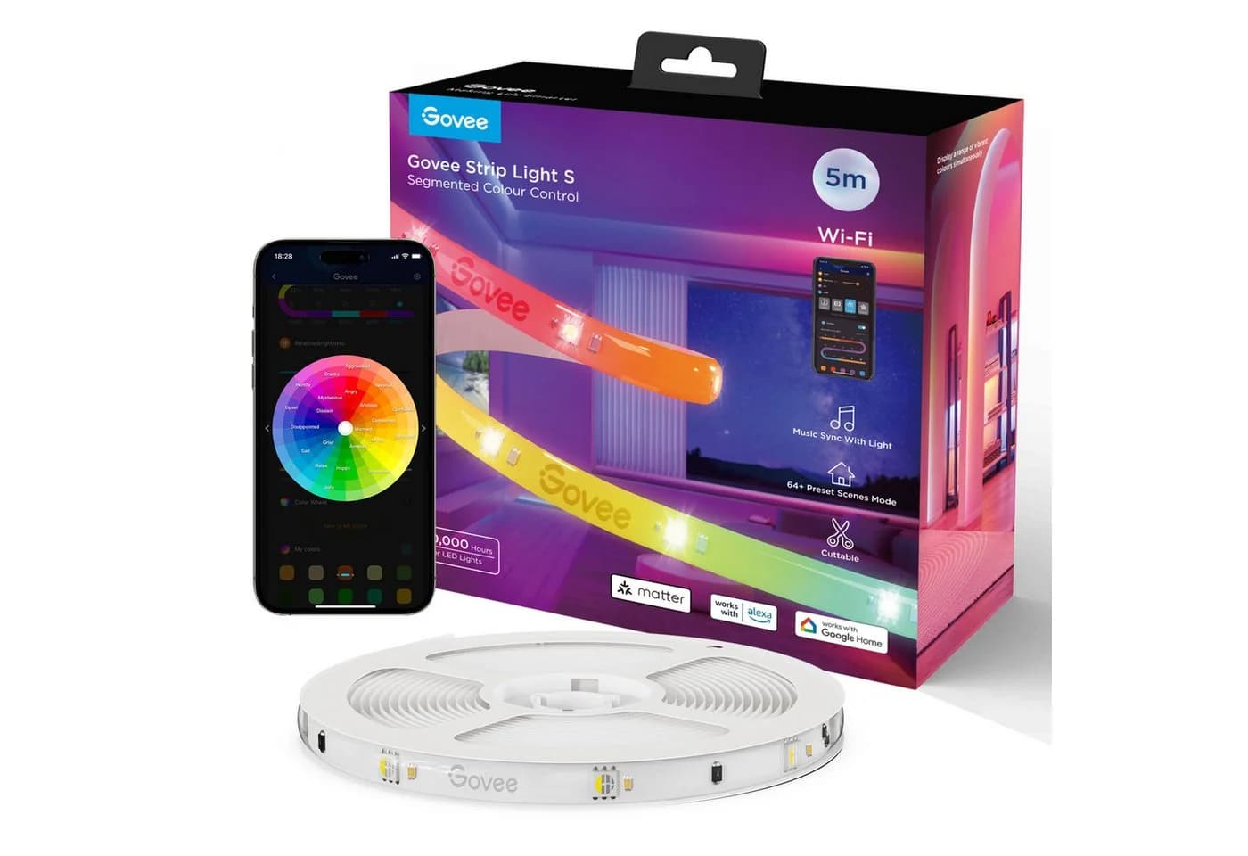 Govee LED-Streifenleuchten Matter-ready 5 Meter - Bild 4
