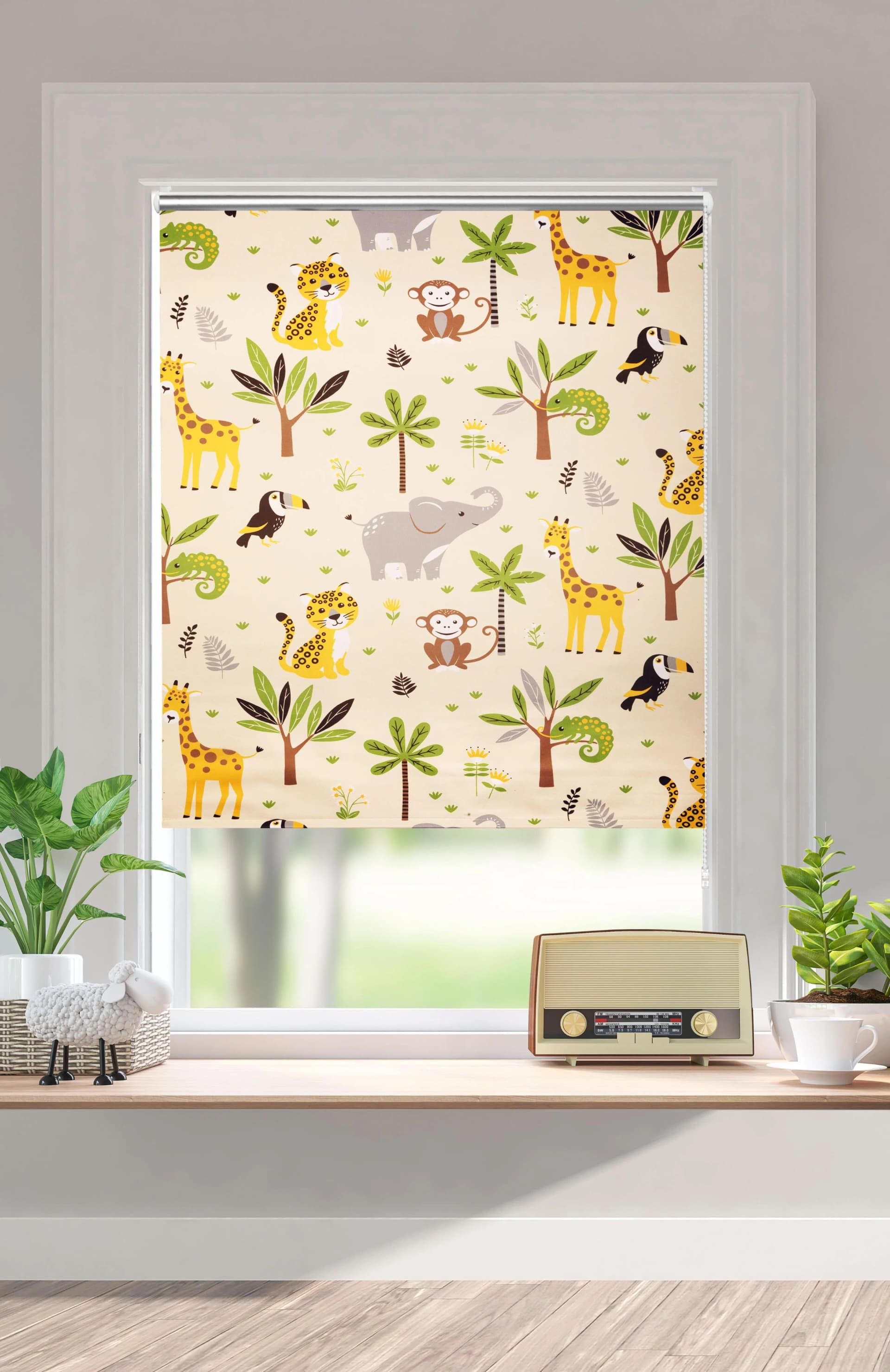 OTTO HOME Kinderrollo Jungle Beige