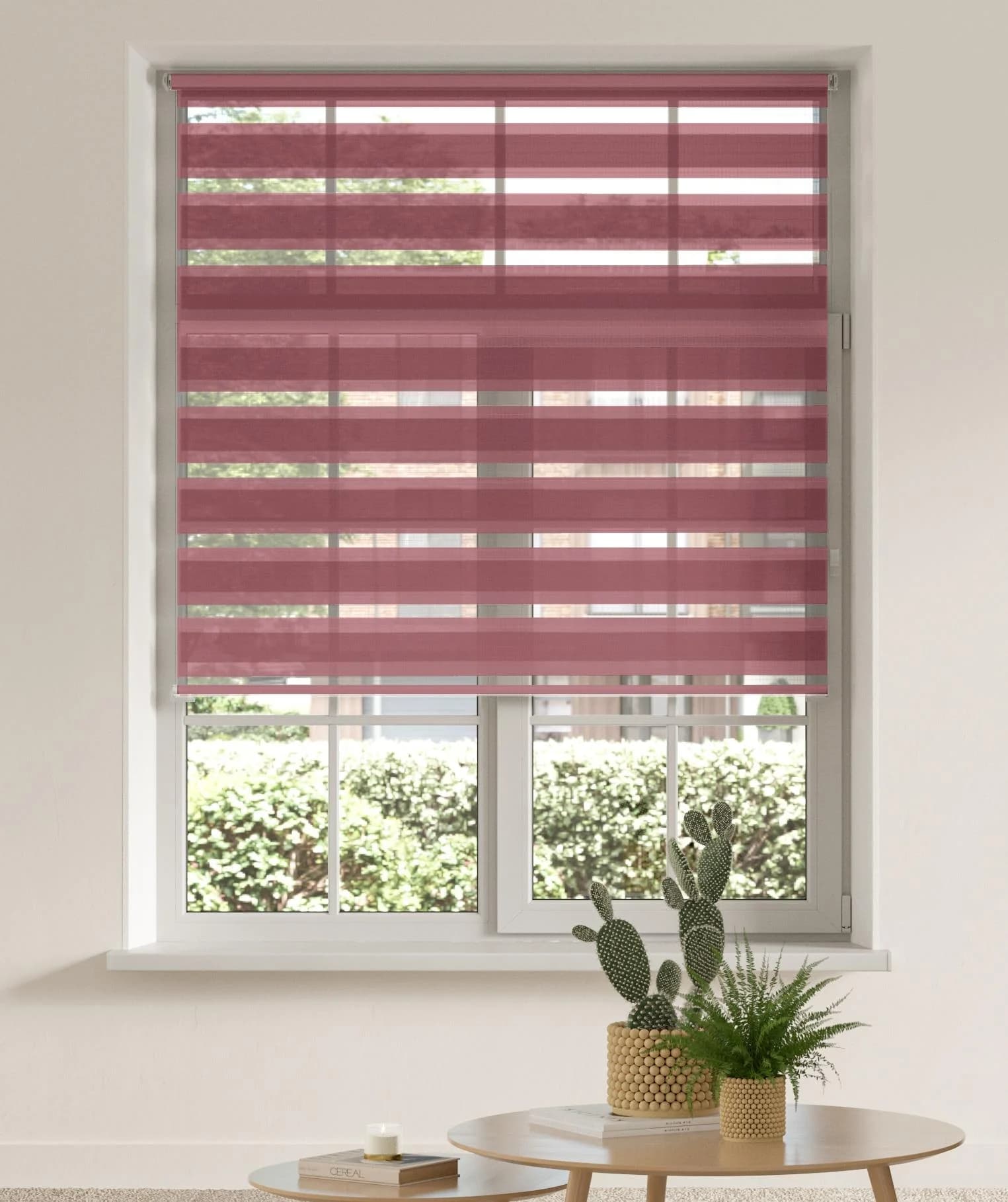 Doppelrollo MY HOME Marano Lila Polyester