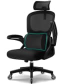 Homimaster Bürostuhl Ergonomisch mit Klappbaren Armlehnen Bild 2