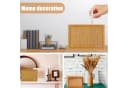 Bundviel Spardose aus Holz Braun Motivierende Sparbox Bild 4