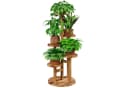 Bamworld Blumenständer Holzblumenständer 5-stufig Platzsparender Pflanzenträger Bild 2