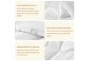 Good Nite Microfaserbettdecke 4-Jahreszeiten Weiß Polyester Bild 1