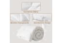 Good Nite Microfaserbettdecke 4-Jahreszeiten Weiß Polyester Bild 5