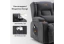 COMHOMA Relaxsessel Aufstehhilfe Massagesessel Stoff Bild 1
