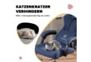 GTPLAYER Gaming-Stuhl Ergonomisch mit Fußstütze Stoff blau Bild 4