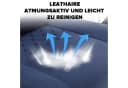 GTPLAYER Gaming-Stuhl Ergonomisch mit Fußstütze Stoff blau Bild 5