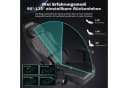 GTPLAYER Gaming-Stuhl mit Massage, 4D Armlehnen, Fußstütze, Ergonomisch Bild 5