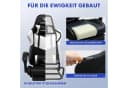 LUCKRACER Gaming-Stuhl Weiß Ergonomisch mit Lendenkissen Bild 1