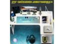 GTPLAYER Gaming Eckschreibtisch L-Form mit Regal und Steckdose Bild 3