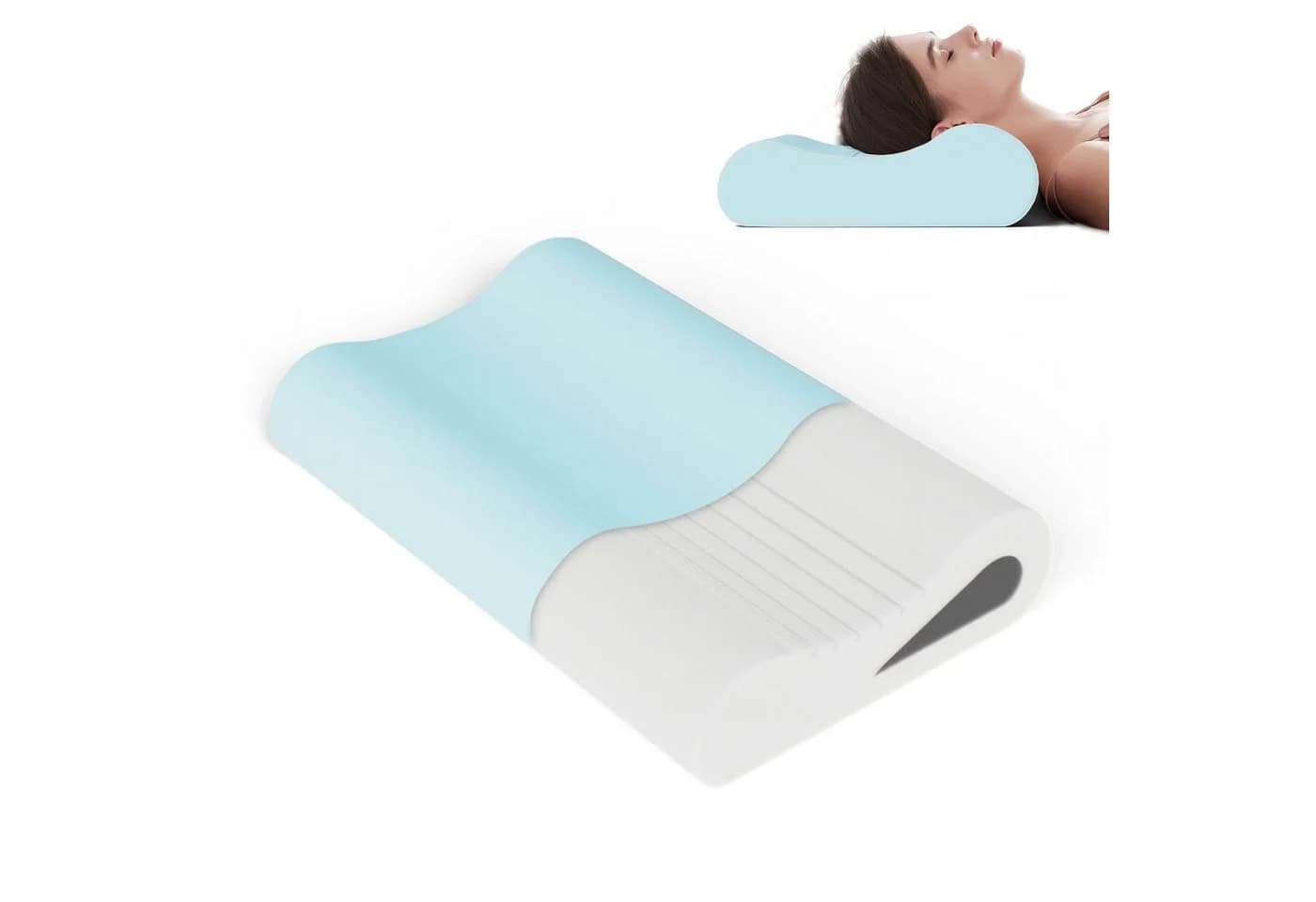 ROYGBIV Nackenstützkissen Memory Foam Orthopädisches Kissen - Bild 2