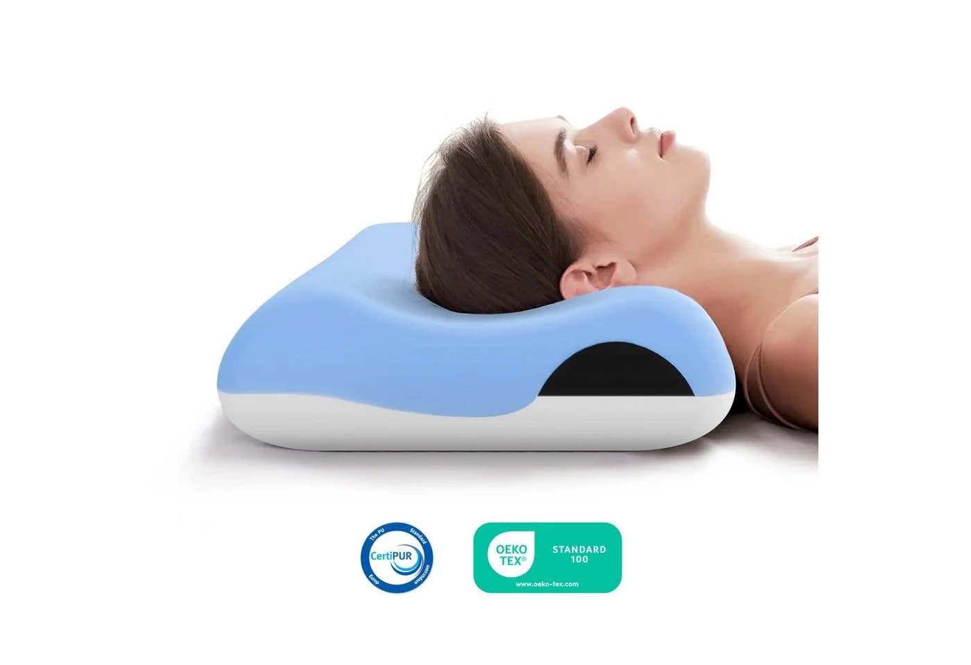 ROYGBIV Nackenstützkissen Orthopädisches Memory-Schaum Kissen Ergonomisch - Bild 2