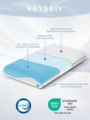 ROYGBIV Nackenstützkissen Memory Foam 12cm Bild 4