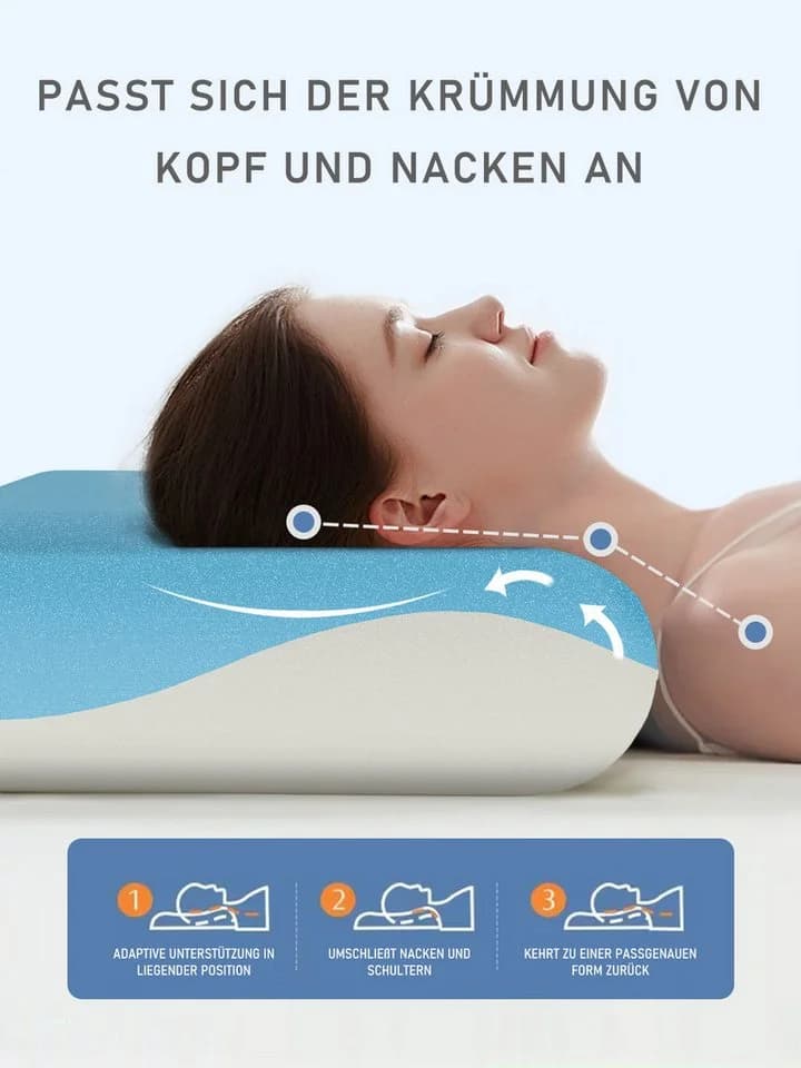 ROYGBIV Nackenstützkissen Memory Foam 12cm - Bild 5