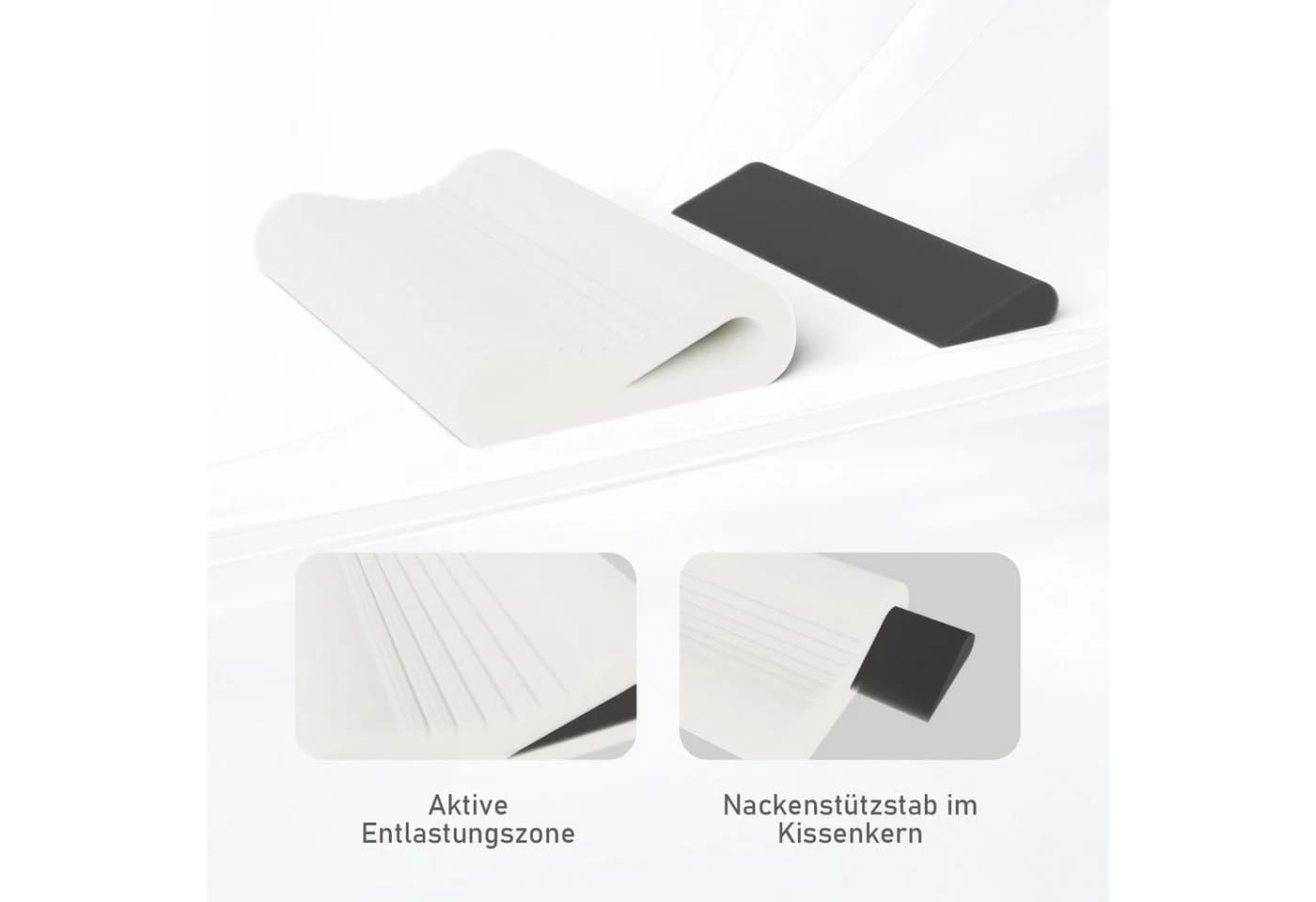 ROYGBIV Nackenstützkissen Orthopädisches Wellenform Kissen - Bild 5