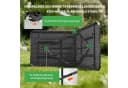 Eiryss Klapptisch Schwarz HDPE Metall 180x74 cm Bild 5