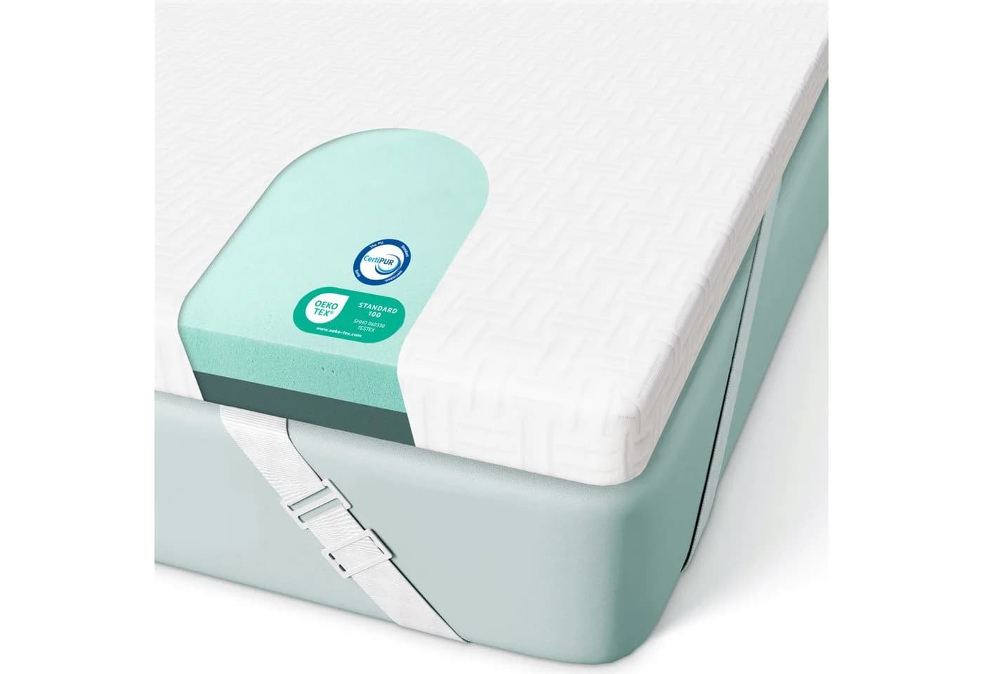 ROYGBIV Matratzentopper Gel Memory Foam 5cm H2/H3 - Bild 2
