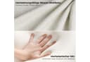 ELUCHANG Polsterstuhl Blumenform 360° drehbar Weiß/Grau/Rosa Bild 5