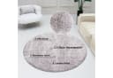 Bruno Banani Hochflor-Teppich Dana Silber Rund 30mm Bild 2
