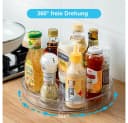 HUGERSTONE Make-Up Organizer Küchenorganizer 27x27x4,6 cm Bild 5