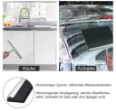 HUGERSTONE Duschabzieher Edelstahl Silber Streifenfrei Bild 5