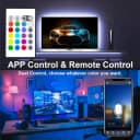 YI LED Lichtleiste RGB für 65-75 Zoll TV mit App-Steuerung Bild 4