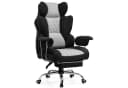 GTPLAYER Gaming-Stuhl Ergonomisch mit Fußstütze Schwarz-Grau Bild 2