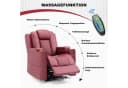 COMHOMA Elektrischer Relaxsessel mit Massagefunktion und LED Bild 4