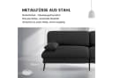COMHOMA Schlafsofa Klappbares 2-in-1 Couch Schwarz Bild 1