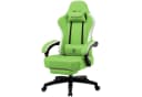 GTPLAYER Gaming-Stuhl Grün Ergonomisch mit Fußstütze Bild 2