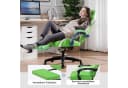 GTPLAYER Gaming-Stuhl Grün Ergonomisch mit Fußstütze Bild 5