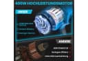Bundviel Akku-Hochentaster 4-in-1 Teleskop mit 2x 4000mAh Akku Bild 3