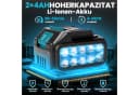 Bundviel Akku-Hochentaster 4-in-1 Teleskop mit 2x 4000mAh Akku Bild 4