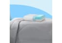 Elemuse Sommerdecke + Gelschaum Kopfkissen Set Grau Bild 3