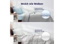 Elemuse Sommerdecke + Gelschaum Kopfkissen Set Grau Bild 5