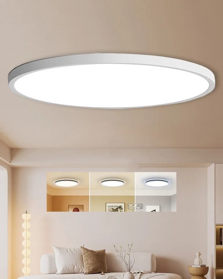 OYLCDI LED Deckenleuchte Dimmbar IP54 Ultradünn - Bild 2