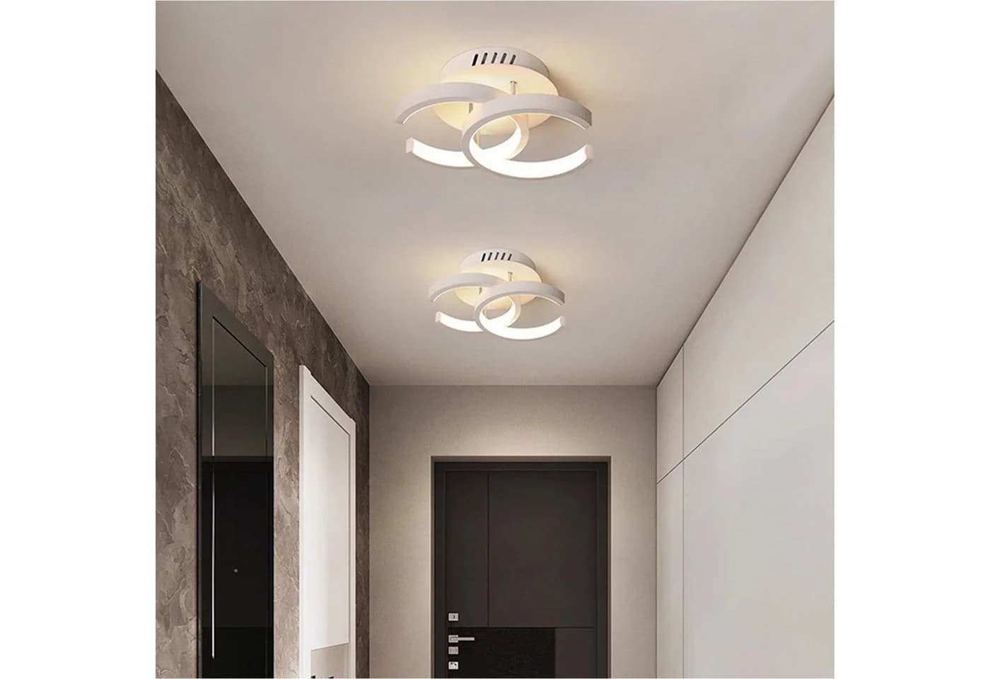 OYLCDI Deckenleuchte 3 Farbtemperaturen Dimmbar LED 22W 3000-6000K - Bild 4